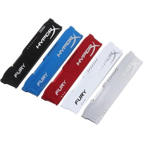 1Set RAM Heatsink Radiator Cooling Heat Sink Cooler for DDR2 DDR3 DDR4 Desktop Memory Heat Dissipation Pad