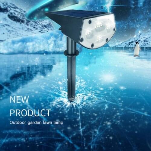 Solar Garden Lights Colorful RGB Garden Lawn Lights Outdoor Wall Lights Plug IP65 Waterproof Landscape Lights Lawn Lamps