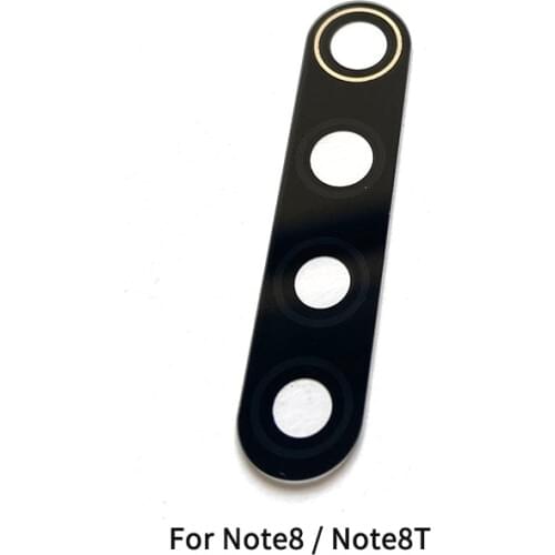 2PCS Camera Lens For Xiaomi Redmi Note8 / Note8 Pro Back Rear Camera Glass Cover With Adhesive Sticker Repair Parts