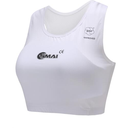 WKF APPROVED FEMALE BREAST GUARD - KARATE for female Girls WKF Certification SMAI Karate Women Chest Protector Extreme