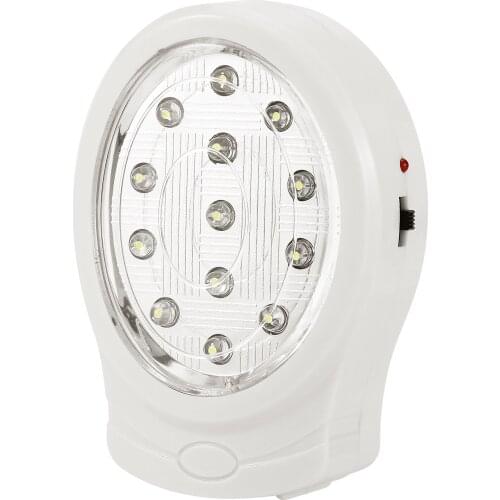 13 LED Rechargeable Home Emergency Automatic Power Failure Outage Light lamp