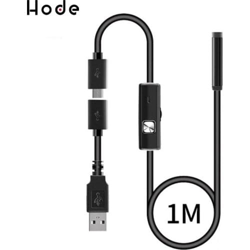 7mm mobile phone endoscope waterproof pipe endoscope camera usb general industrial endoscope