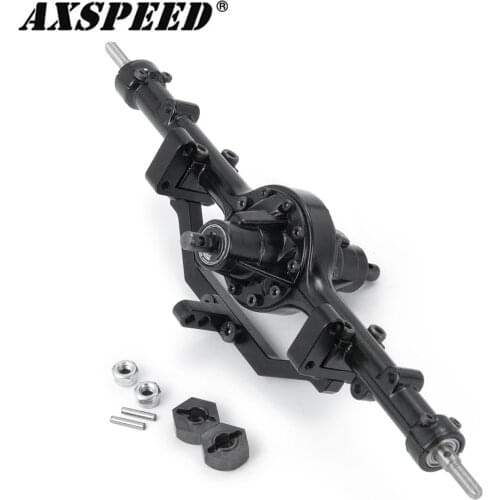 AXSPEED Metal Black Complete Middle Axles For D90 D110 RC 1/10 Car Truck Rock Crawler