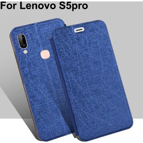 Luxury PU leather case For Lenovo S5pro L58401 phone cases flip Case For Lenovo S5 pro back cover For Lenovo S 5 pro shell coque