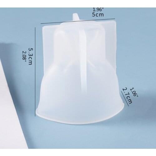 E56A DIY Crystal Epoxy Resin Mold Purse Lucky Bag Decoration Casting Silicone Mould Crafts Jewelry Ornaments Making Tools