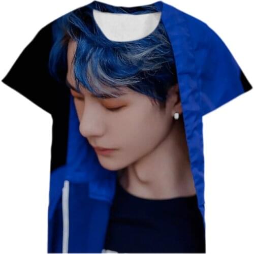 Yibo UNIQ 3D T Shirt Women Men hip hop Casual Shirts Fashion T-shirt for Teenage Girls Boys Summer Short Sleeve Tops Camisetas