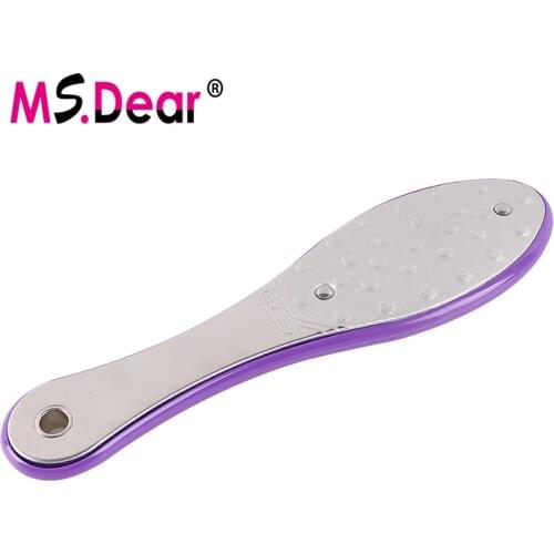 Pedicure Foot Care Tools Foot File Rasps Callus Dead Foot Skin Care Remover Sets Stainless Steel Foot Scraper Two Sides