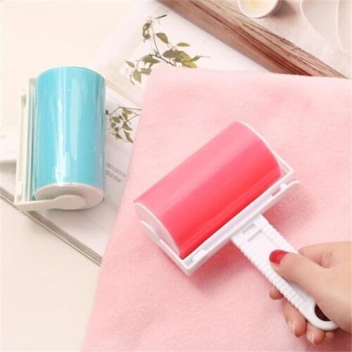 Washable Sticky Hair Clothes Sticky Roller Buddy For Wool Dust Catcher Carpet Sheets Hair Sucking Dust Drum Cleaning Brush