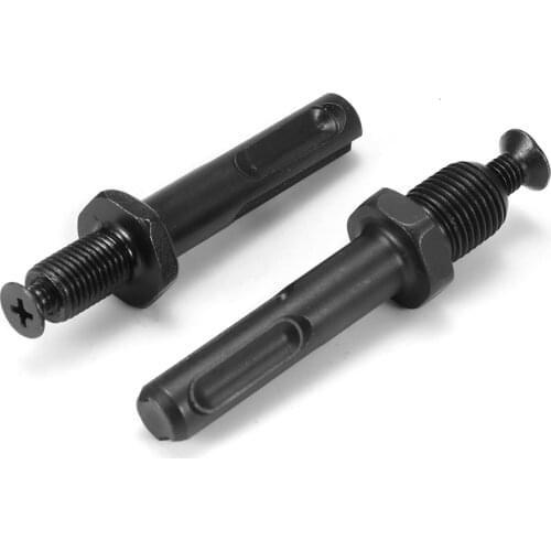 New 1/4" Hex Shank Adapter Mandrel Connecting Rod Thread 3/8"-24UNF 1/2"-20UNF fit Drill Chuck