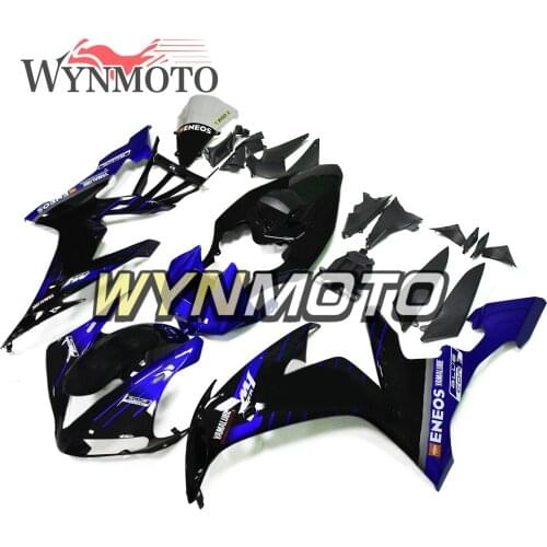 Complete ABS Plastic Injection Blue Black New Motorcycle Fairings For Yamaha YZF R1 2004 2005 2006 Fairing Kit Bodyworks Panels