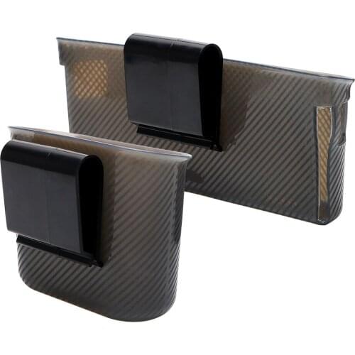 Organizer Car Storage Box Multifunction Door Side Hanging Pocket Garbage Mesh Card Phone holder Trash Bin Phone Charger Cradle