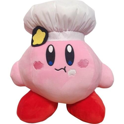 35Cm Kirby Plush Disneys Plus Chef Limited Edition Japan Doll Keychain Cute Anime Figure Doll For Girls Kids Toys Birthday Gift