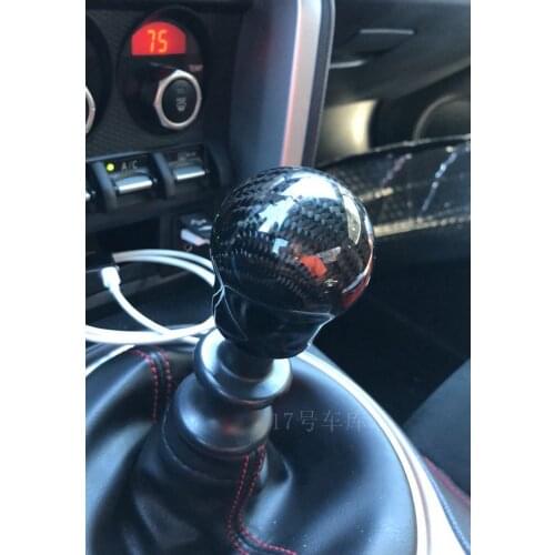 Fit for TOYOTA GT86 BRZ WRX STI carbon fiber steering wheels Interior shift paddles Gear paddles Gear Shift Knob