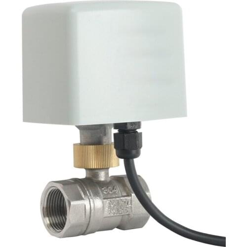 1/2" 3/4" 1" 2" Stainless Steel Motorized Valve 220V 12V 24V 3-Wire 2 Control Electric Ball Valve Big Torque