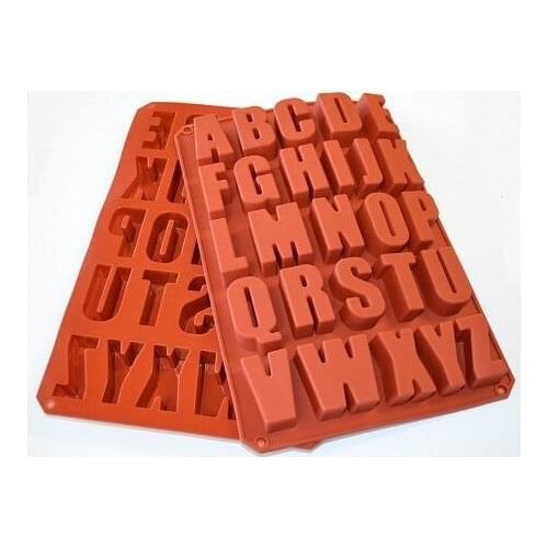 Cake Silicone Alphabet Baking Mold