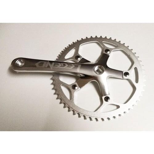 FoldingBike 53T Crank Set Small Wheel Bike Bicycle Aluminum Chainwheel 412 451 Alloy Crank Set Sprocket Crankset