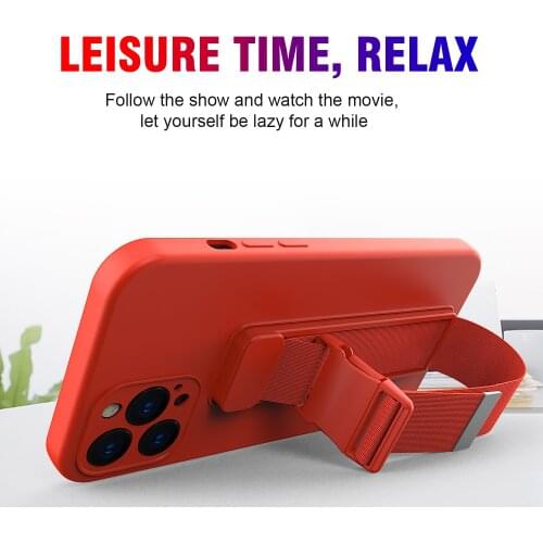 Sports Armband Phone Case for Iphone 11 11pro 11promax 12pro 12promax XsMax 78Plus Anti-fall Wrist Strap Running Dedicated Case