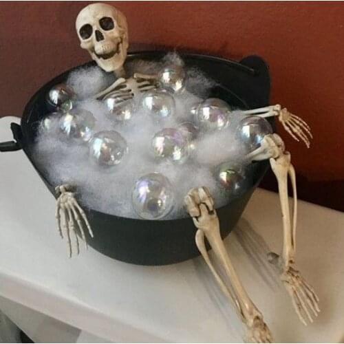 Halloween party decoration skeleton skull trick props ghost pumpkin Tombstone horror Halloween home and garden decor supplies