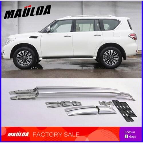High quality Aluminium alloy screw install side rail bar roof rack for Qashqai 2016 2017 2018
