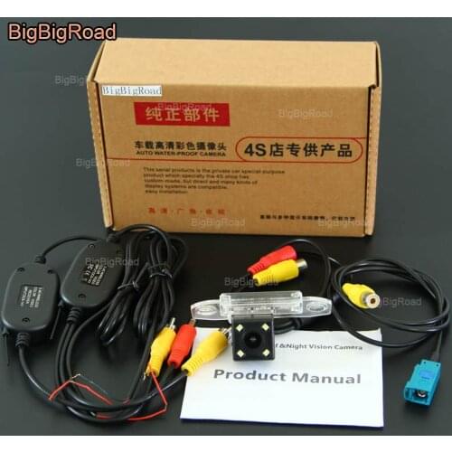 BigBigRoad For Volvo S80 S80L XC60 XC90 V70 XC70 Wireless Camera Car Rear View Backup Parking Reverse Camera night vision