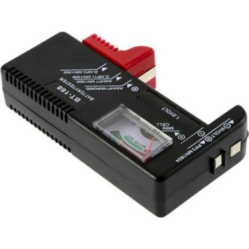 Digital Battery Capacity Tester Smart Electronic Power Indicator Measure for 9V 1.5V AA AAA Cell C D Batteries
