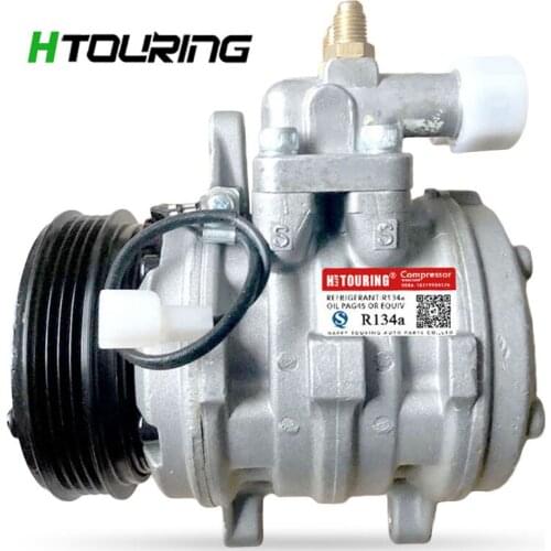 For Geo Metro Suzuki X-90 Sidekick AC Compressor 10P08E 95200-67A50 447200-7460 447200-7462 447100-4710 95200-64A51 471-0296 4PK