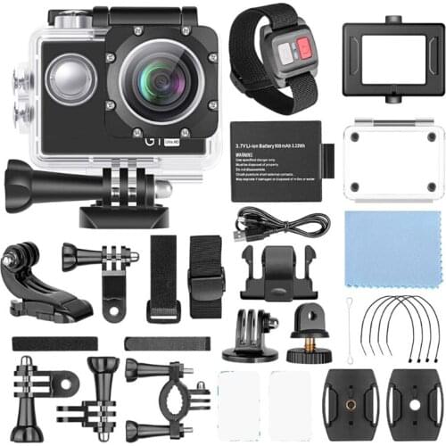 4K Ultra HD 60fps Mini Action Camera 30m Waterproof 4k Sports Camera Dash Cam Video Record Camera Action Camera Action Cam