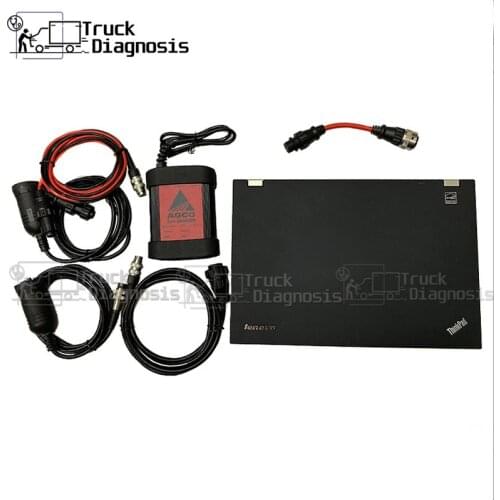 Farm Tractor diagnostic tool for AGCO CANBUS FENDT FenDias Diagnostic kit AGCO EDT CANUSB interface with CF19 laptop SISU Power