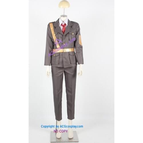 Axis Powers Hetalia Edward von Bock Cosplay Costume