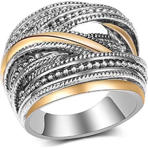 Classic 925 sterling silver gold-plated rotating ring men and women fashion personality luxury brand party gift jewelry