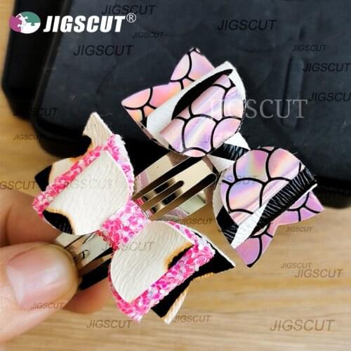 Steel rule cutting dies Mini 48mm bow cutting mold, used for hand-made card, etc. Cutting leather bow0002