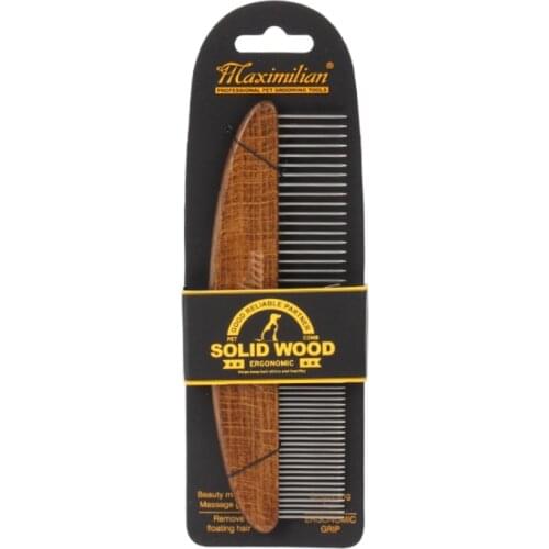 Pet Hair Grooming Hair Remover Brush Accessories Wooden Handle Puppy Cat Dog Hair Comb Massage Hair Trimmer Comb Cleaning Brush