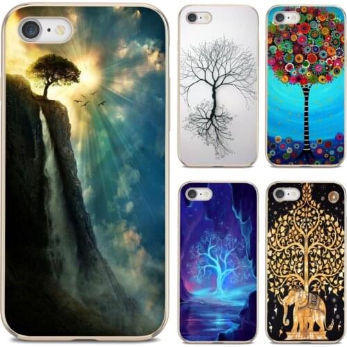 For Xiaomi Redmi 2 S2 3 3S 4 4A 5 5A 5 6 6A 7A 9 9T 9C 9A Pro Pocophone F1 Natural world Tree of Life Flower Silicone Cover