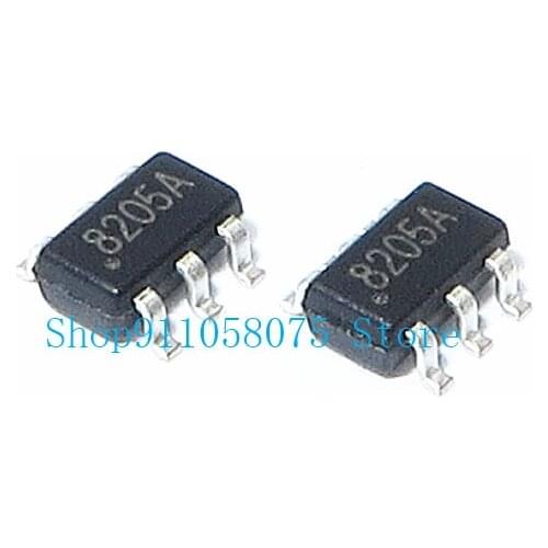 Free freight 8205A SOT23-6 100pcs