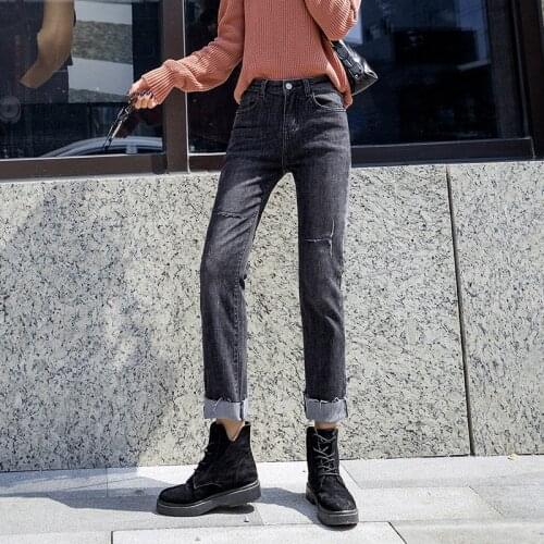 Yeqedu Women's Straight Jeans