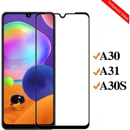 9H Full Cover Protective Glass for Samsung A30S A31 A30 Tempered Glass for Samsung Galaxy A 30 S 31 30s A31 A30 Screen Protector