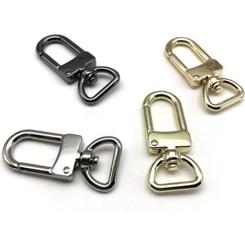 Chain For Bags Swivel Lobster Clasp Keychain Alloy MetalClasps Hooks Dog Buckle KeyHooks Handmade Accessories Pendant Decoration