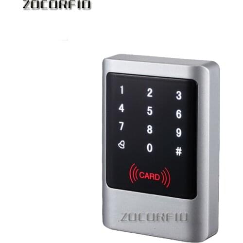 IP68 Waterproof Outdoors Use Metal Stainless steel Reader WG26 input and output security RF Access Control Keypad