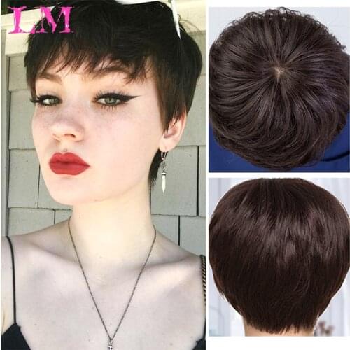 LIANGMO Short Wigs