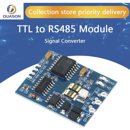 TTL to RS485 Module RS485 Signal Converter 3V 5.5V Isolated Single Chip Serial Port UART Industrial Grade Module
