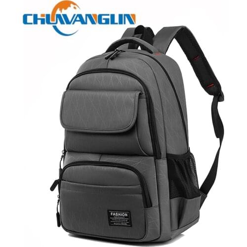 Chuwanglin Mens Backpack Trendy School Bag For Boys Large Capacity Travel Shoulder Bags Fashion Nylon Backpack 8241153