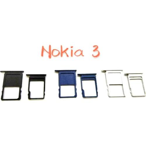 New sim card slot tray For Nokia 3 TA-1032 SIM Tray Sim Card Holder Slot