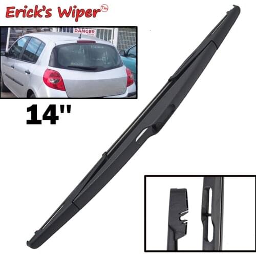 Ericks Wiper 14" Rear Wiper Blade For Renault Clio III 3 Hatchback 06.2005 - 2012 Windshield Windscreen Rear Window