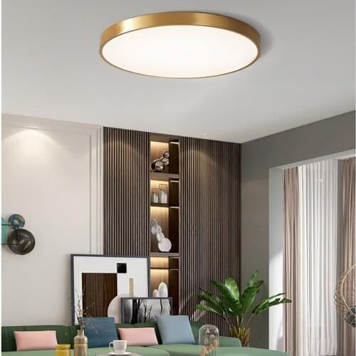 Modern Nordic LED bedroom living room ceiling lamp balcony study light aluminum alloy lighting factory direct