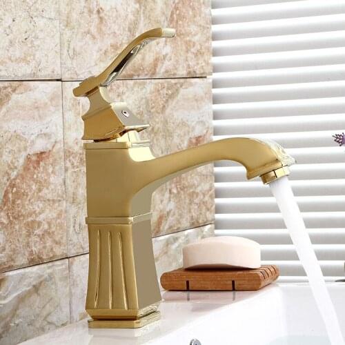 Modern brass pull out laundry faucet basin faucet water tap for bathroom with pull out shower head ORB plating luxury faucet