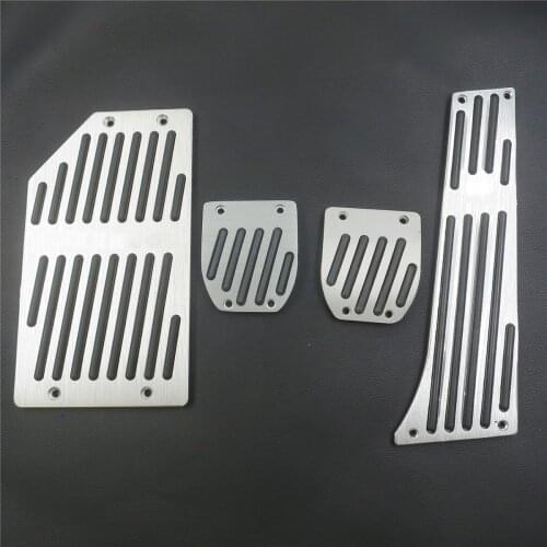 TTCR-II Car Accessory For Hyundai IX35 2008-2015 Sonata 2011-2015 MT Brake Fuel Gas Footrest Foot Rest Pedal Pad Stickers Covers