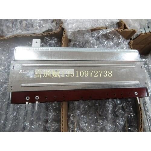 [VK] Japan ALPS imports 911M-10KB fever-level single-track with straight slide fader potentiometer 12.8CM 128MM switch
