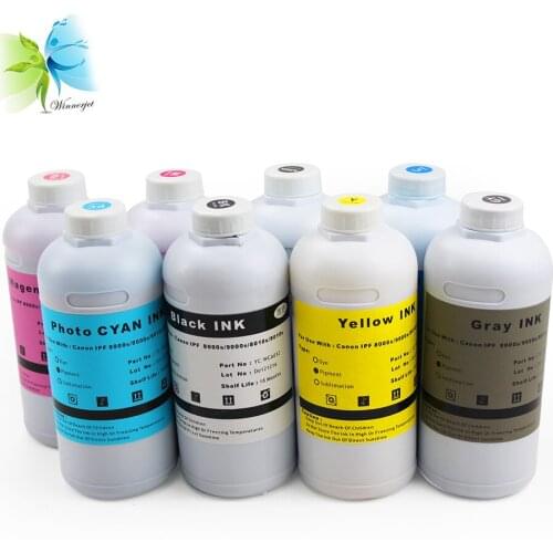 WINNERJET PFI-701 Bulk Water Based Pigment Ink Compatible For Canon IPF8000S IPF9000S IPF8010S IPF9010S