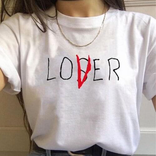 Letter Prin Funny T shirt Women Casual Summer Femme Hipster T-Shirt 2018 Short Sleeve Ladies Tees Tops
