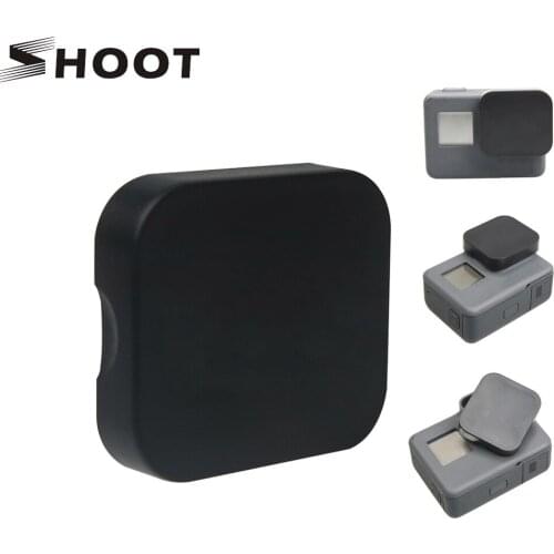 SHOOT Hard Protective Lens Cap For GoPro Hero 7 6 5 Black Action Camera Protector Cover for Go pro 7 6 5 Action Camera Accessory